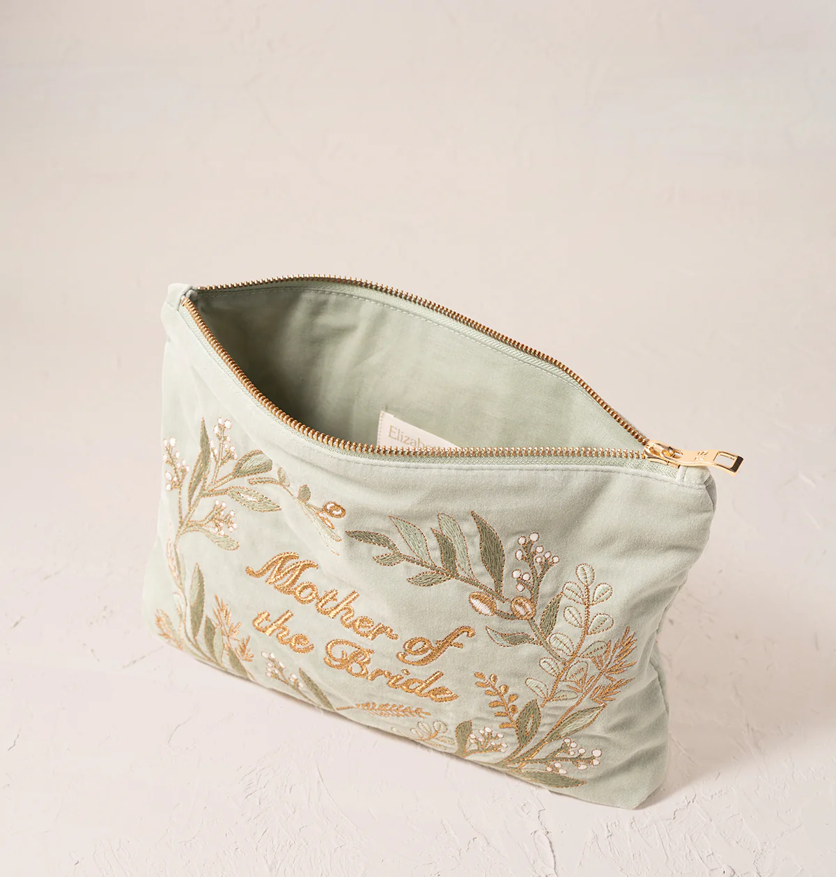 Pressed Flowers Mother of the Bride Everyday Pouch - Image 2