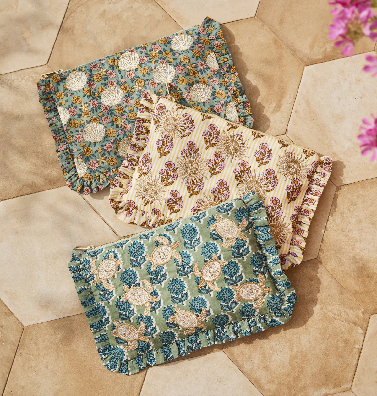 Rebirth Sun Goddess Frill Pouch - Image 3