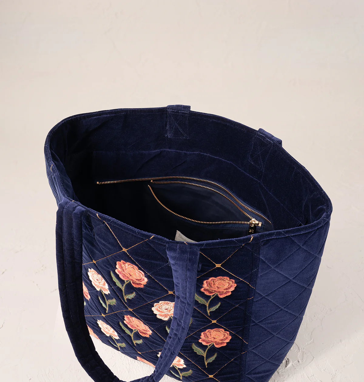 Rose Velvet Tote - Image 3