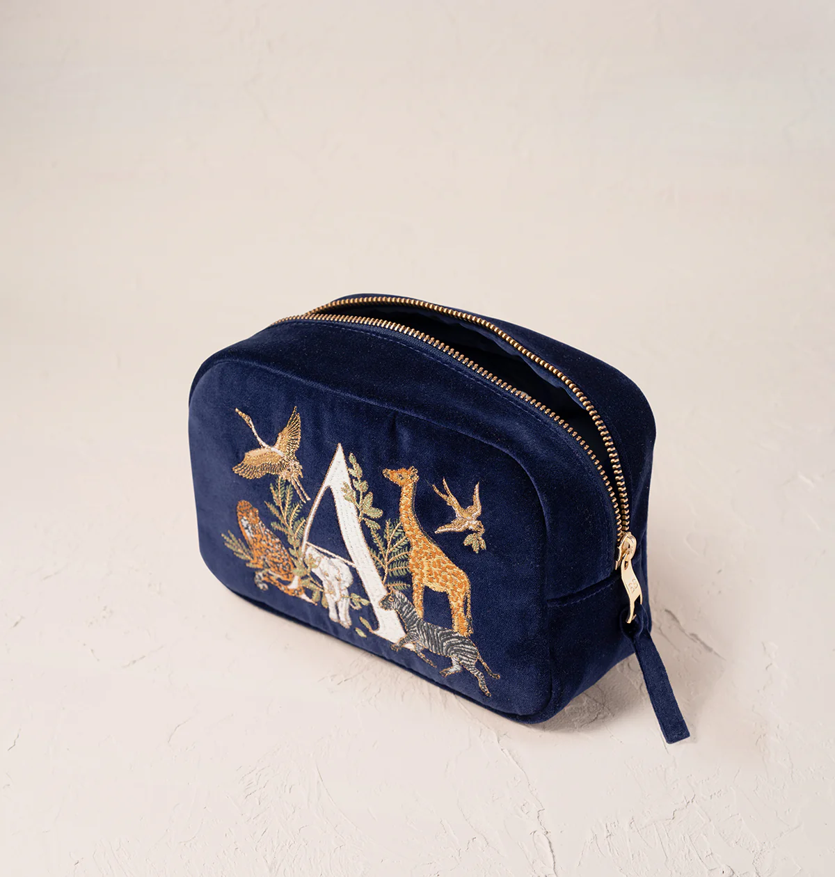 Safari Alphabet Makeup Bag - Image 3
