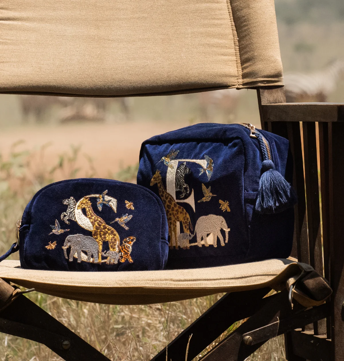 Safari Alphabet Wash Bag - Image 3