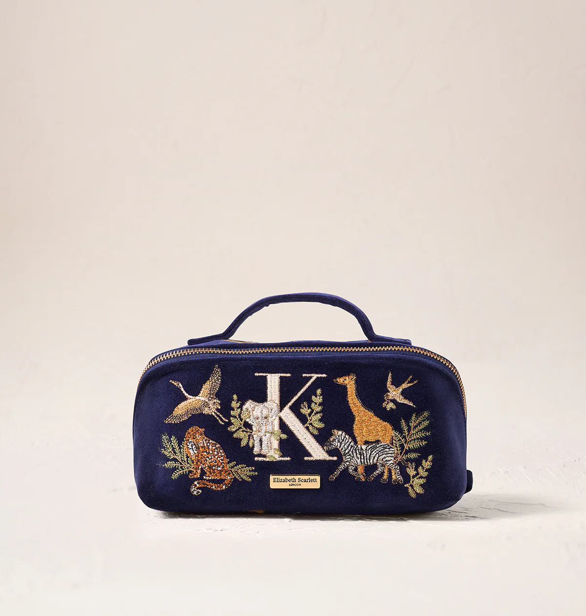 Safari Alphabet Open Flat Makeup Bag - Image 15