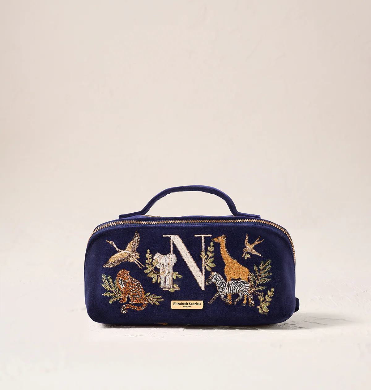 Safari Alphabet Open Flat Makeup Bag - Image 18