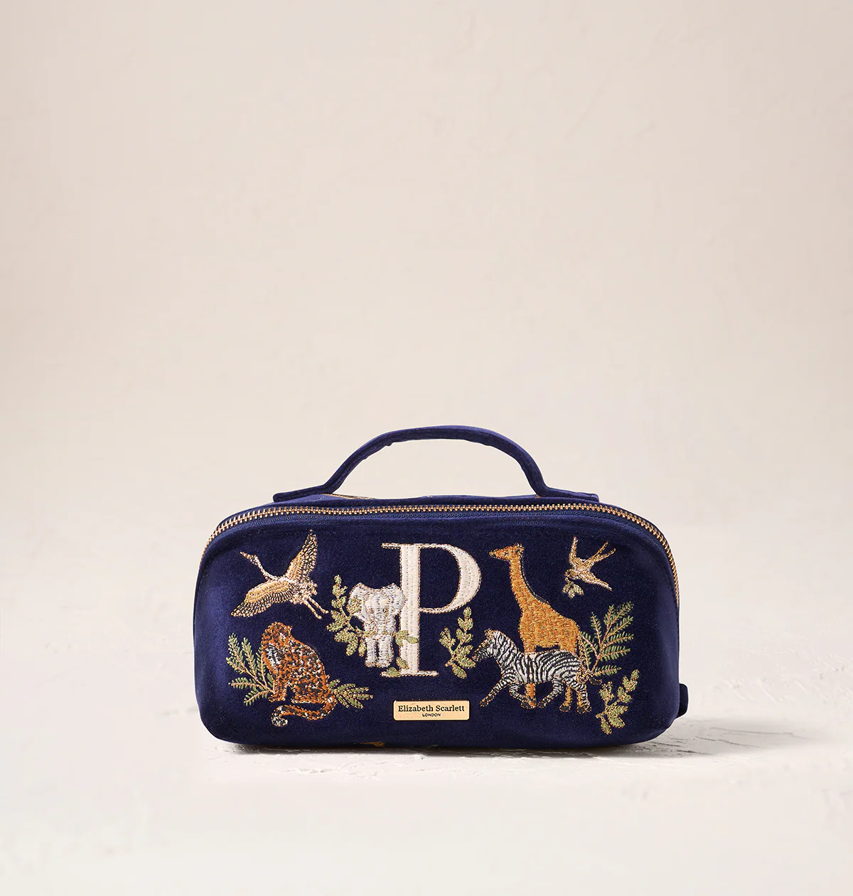 Safari Alphabet Open Flat Makeup Bag - Image 20