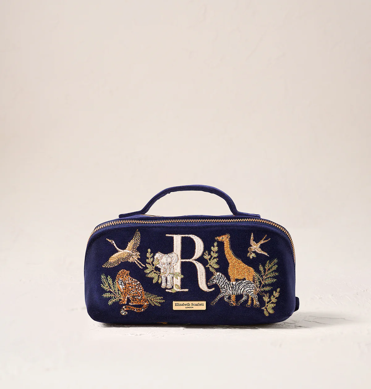 Safari Alphabet Open Flat Makeup Bag - Image 21