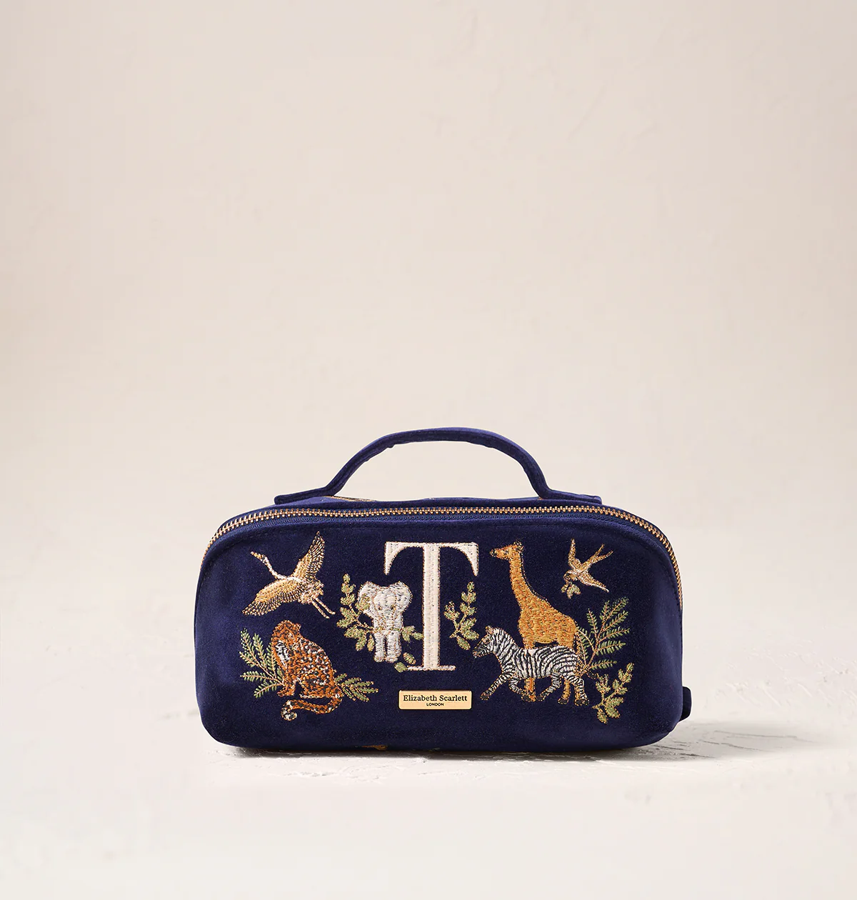 Safari Alphabet Open Flat Makeup Bag - Image 23
