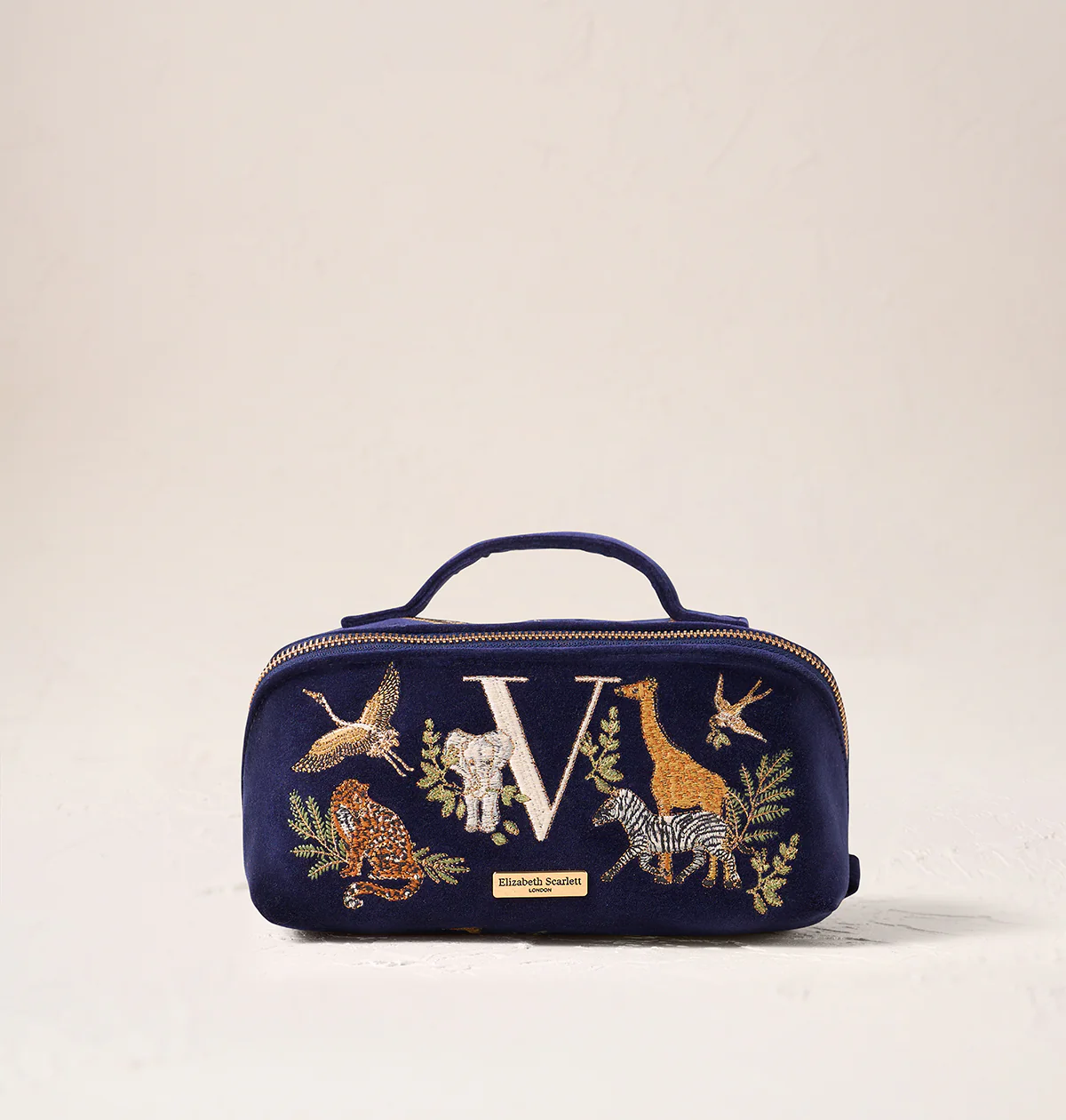 Safari Alphabet Open Flat Makeup Bag - Image 24