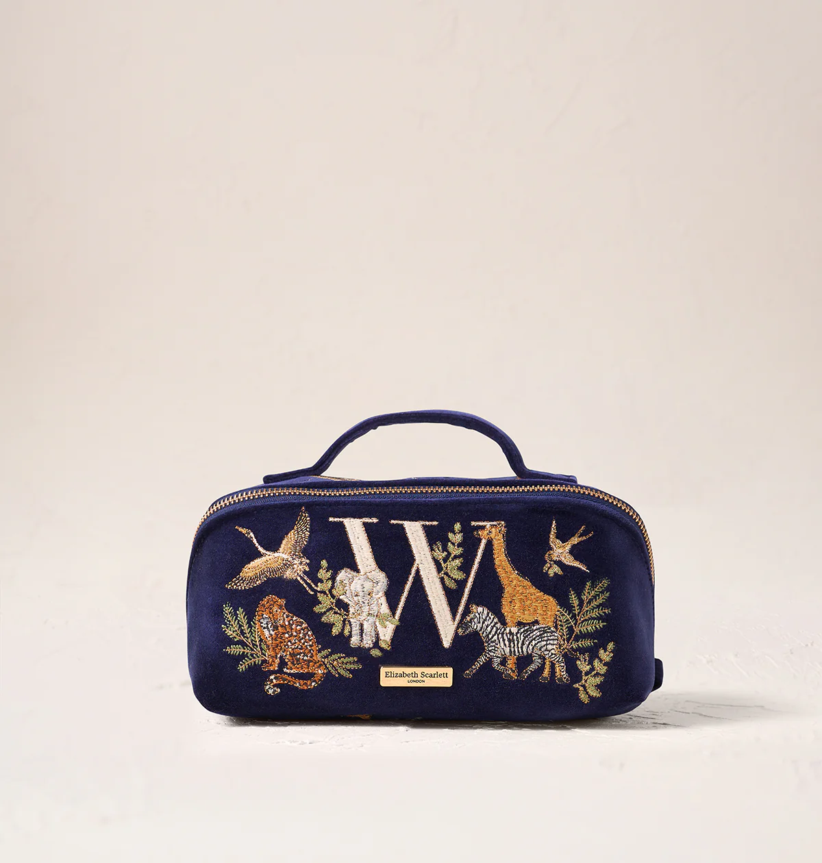 Safari Alphabet Open Flat Makeup Bag - Image 25