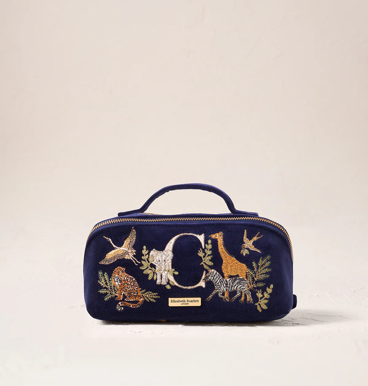 Safari Alphabet Open Flat Makeup Bag - Image 7