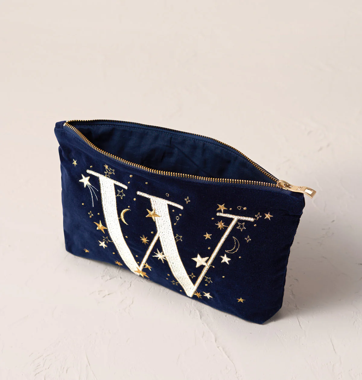 Starry Sky Alphabet Navy Everyday Pouch - Image 107