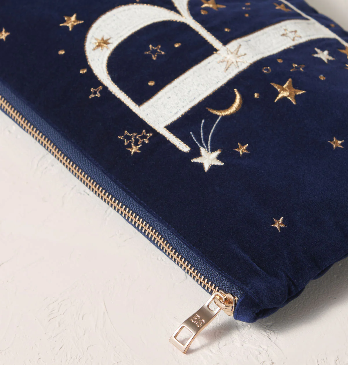 Starry Sky Alphabet Navy Everyday Pouch - Image 12