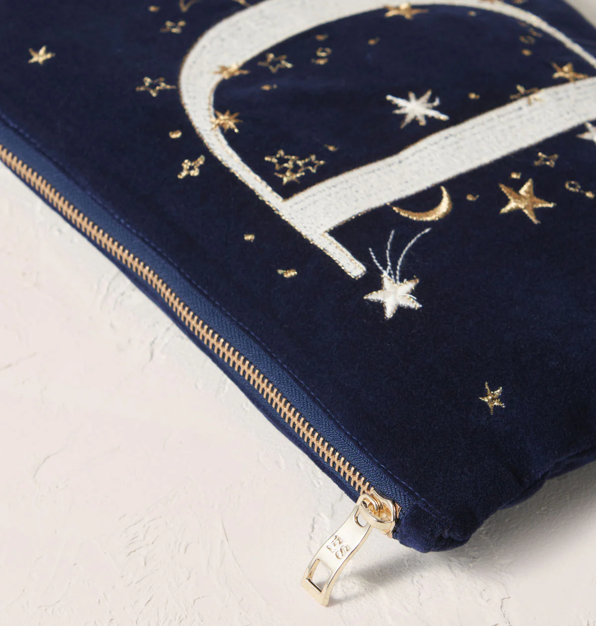 Starry Sky Alphabet Navy Everyday Pouch - Image 20