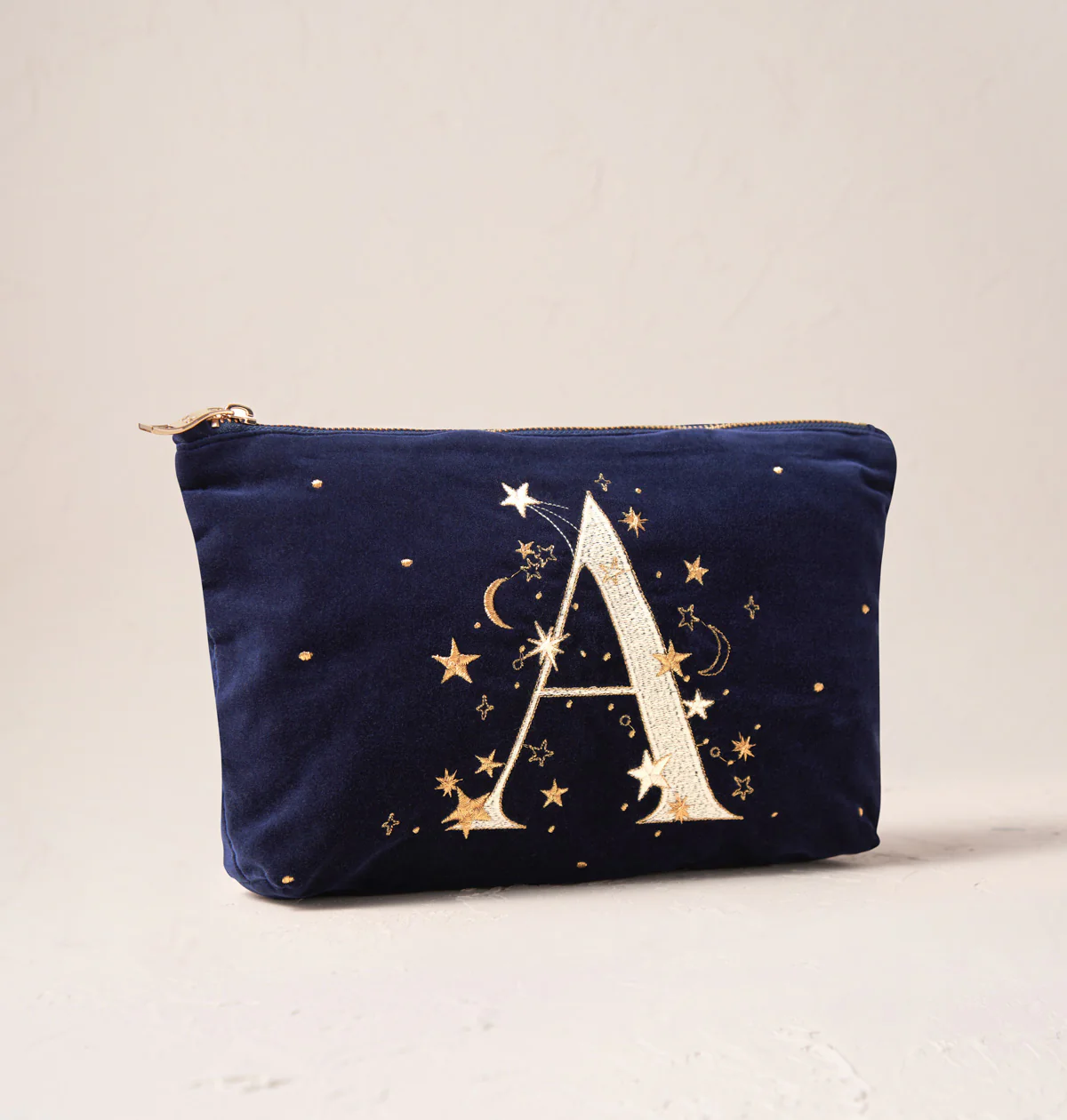 Starry Sky Alphabet Navy Everyday Pouch - Image 4