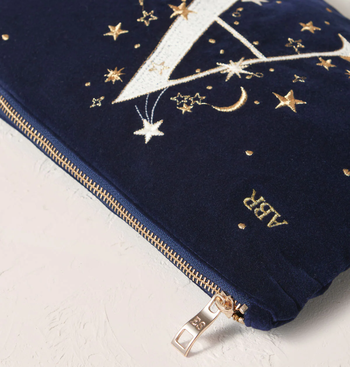 Starry Sky Alphabet Navy Everyday Pouch - Image 6