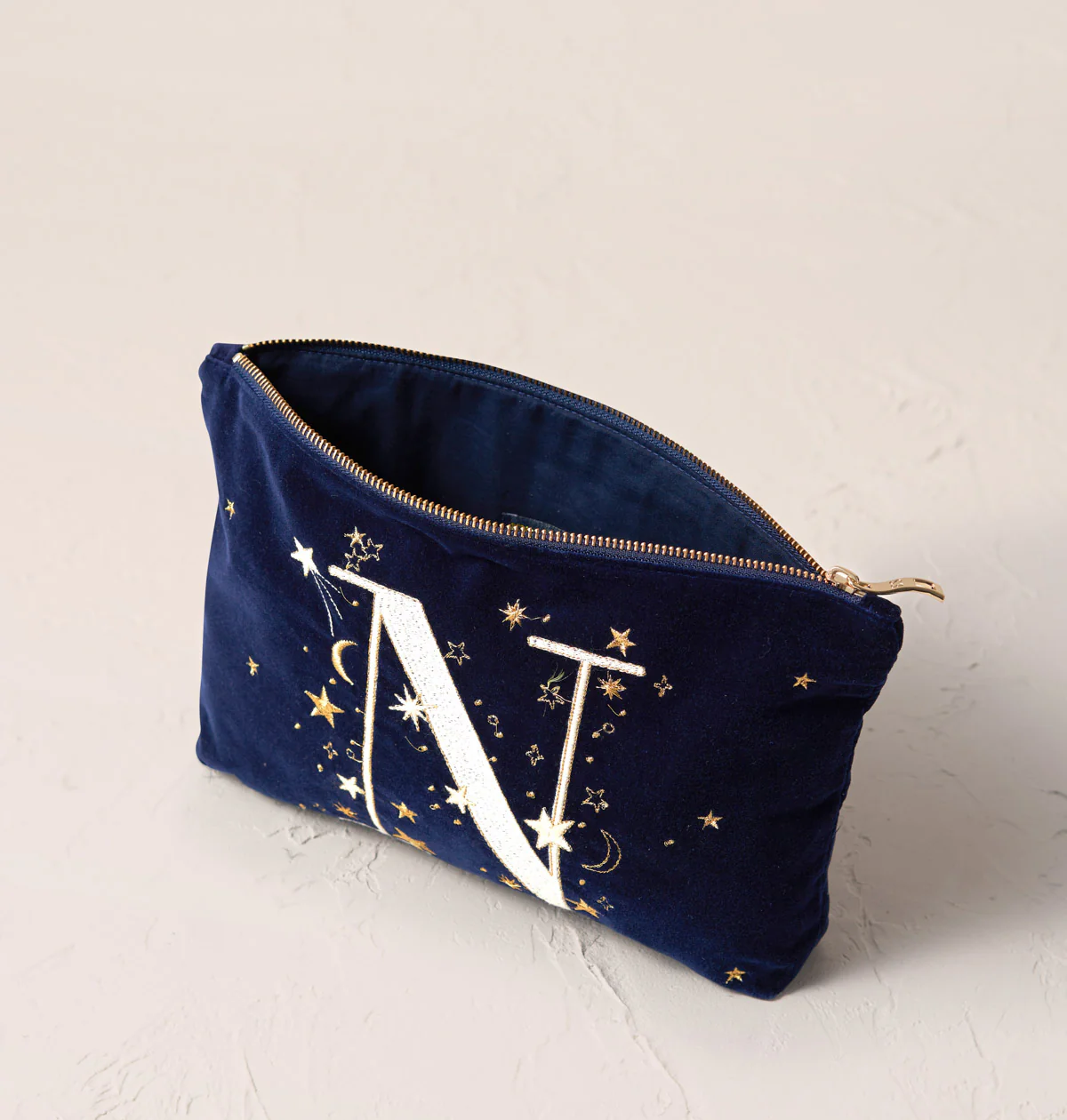 Starry Sky Alphabet Navy Everyday Pouch - Image 72