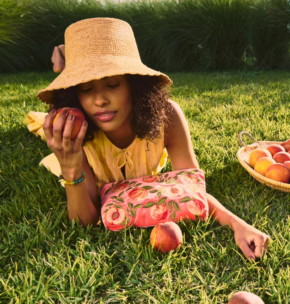 Summer Peach Everyday Pouch - Image 4