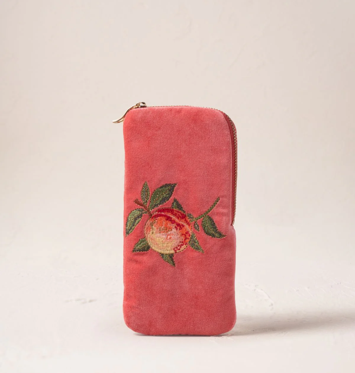 Summer Peach Glasses Case