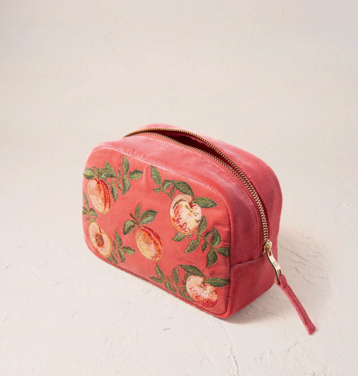 Summer Peach Makeup Bag - Image 3