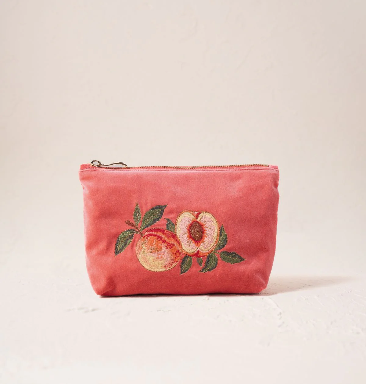 Summer Peach Mini Pouch