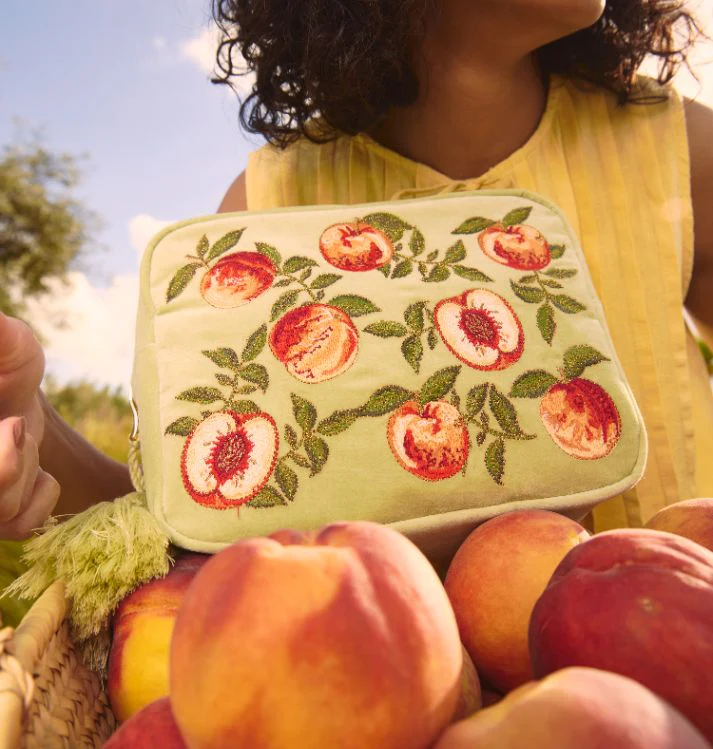 Summer Peach Wash Bag - Image 2