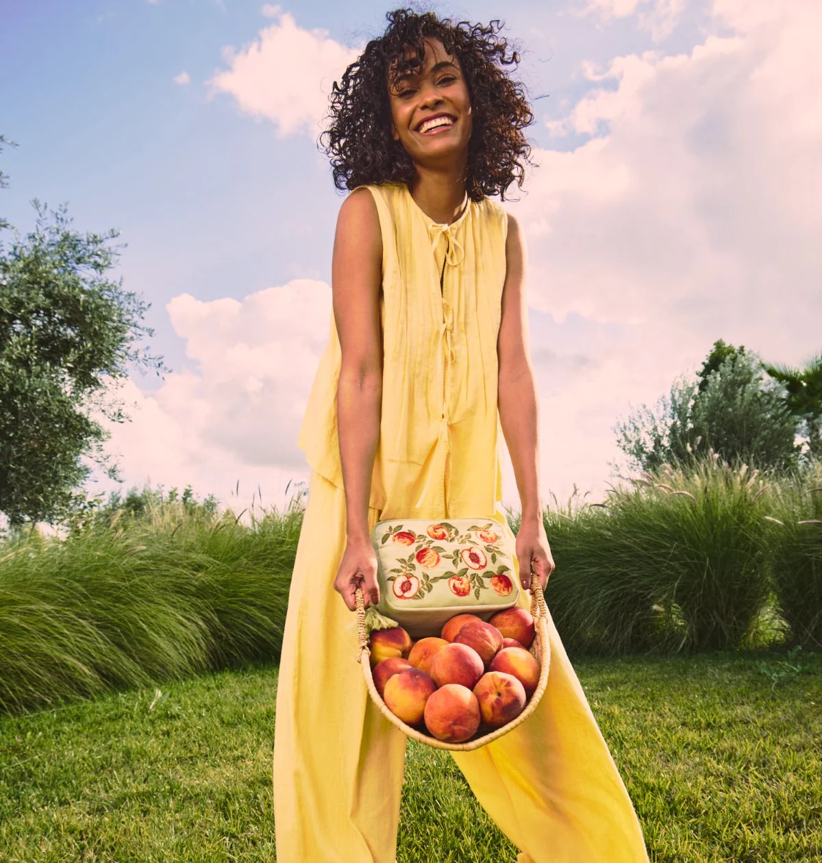 Summer Peach Wash Bag - Image 5
