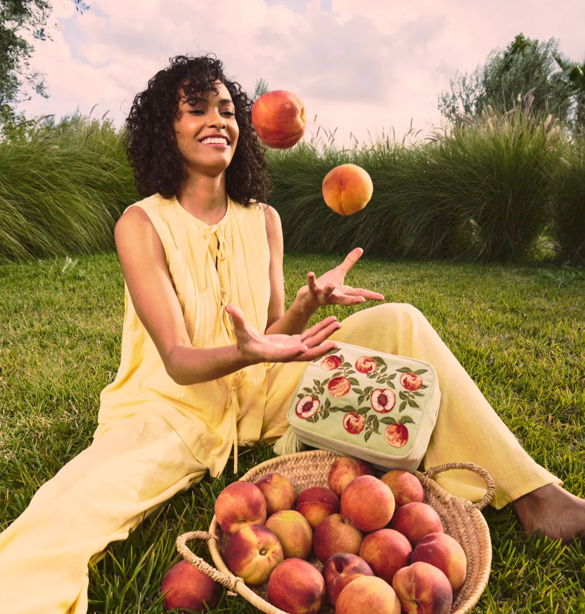 Summer Peach Wash Bag - Image 7