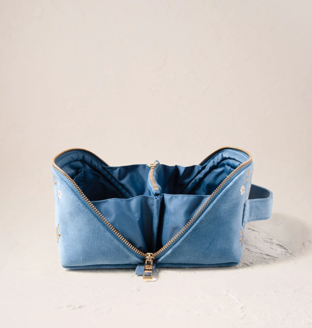 Swan Garden Open Flat Makeup Bag - Image 4
