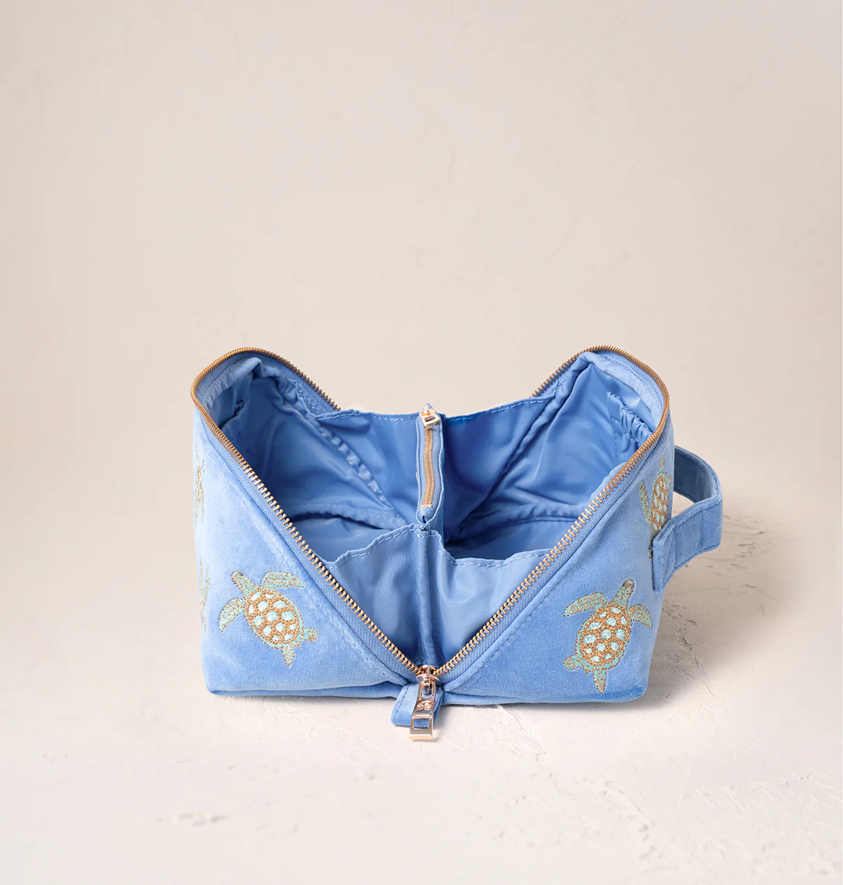 Turtle Conservation Open Flat Makeup Bag - Image 3