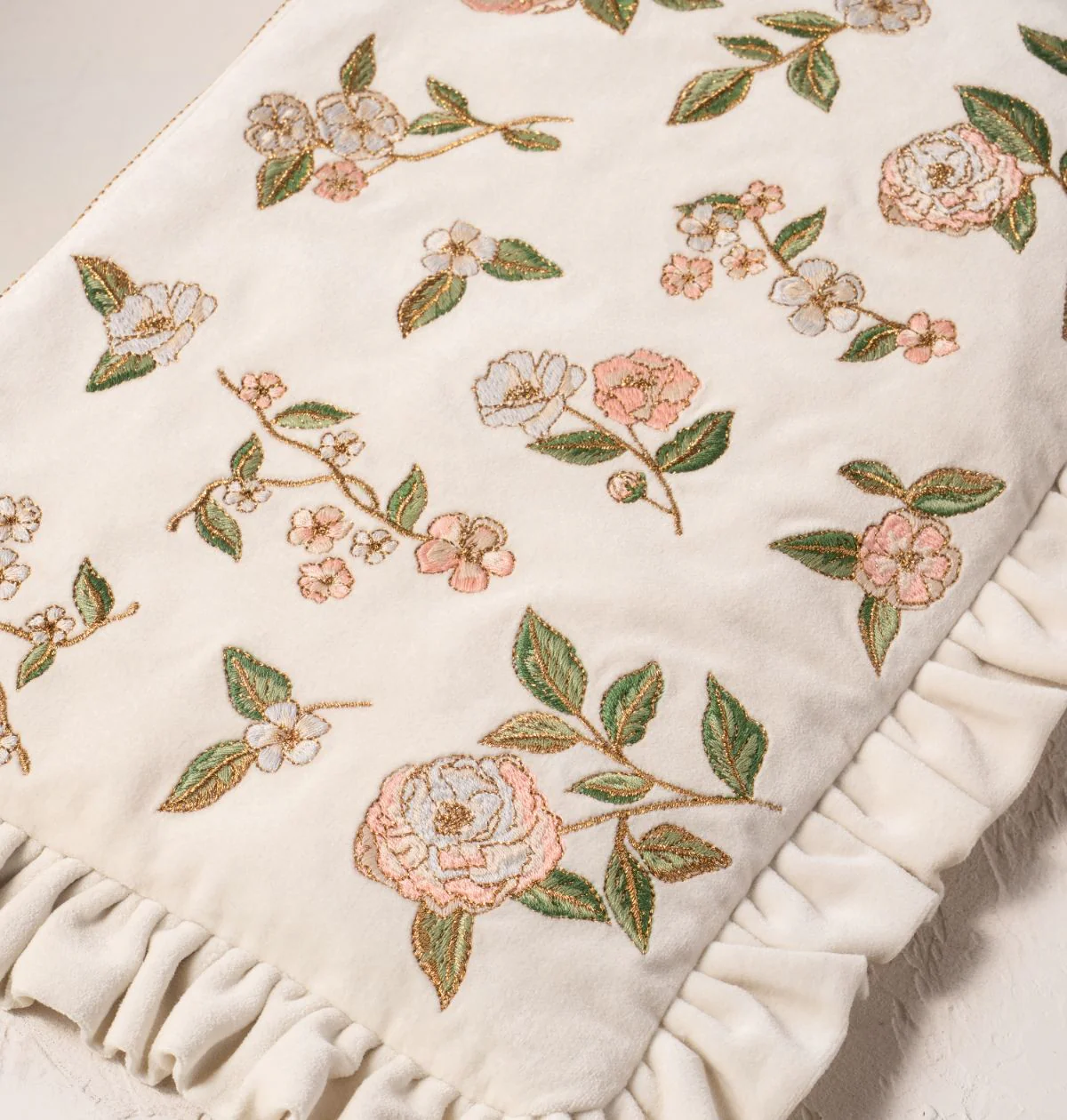 Wild Rose Frill Pouch - Image 3