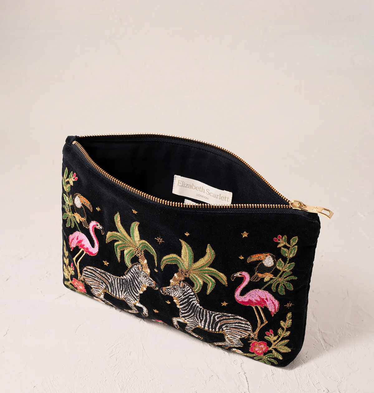 Wild Zebra Palm Everyday Pouch - Image 3