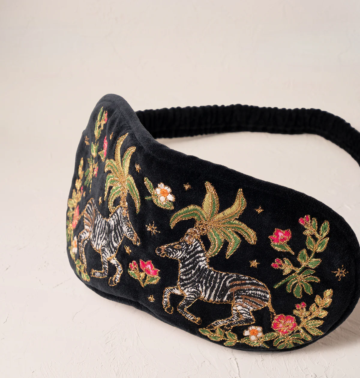 Wild Zebra Palm Eye Mask - Image 2