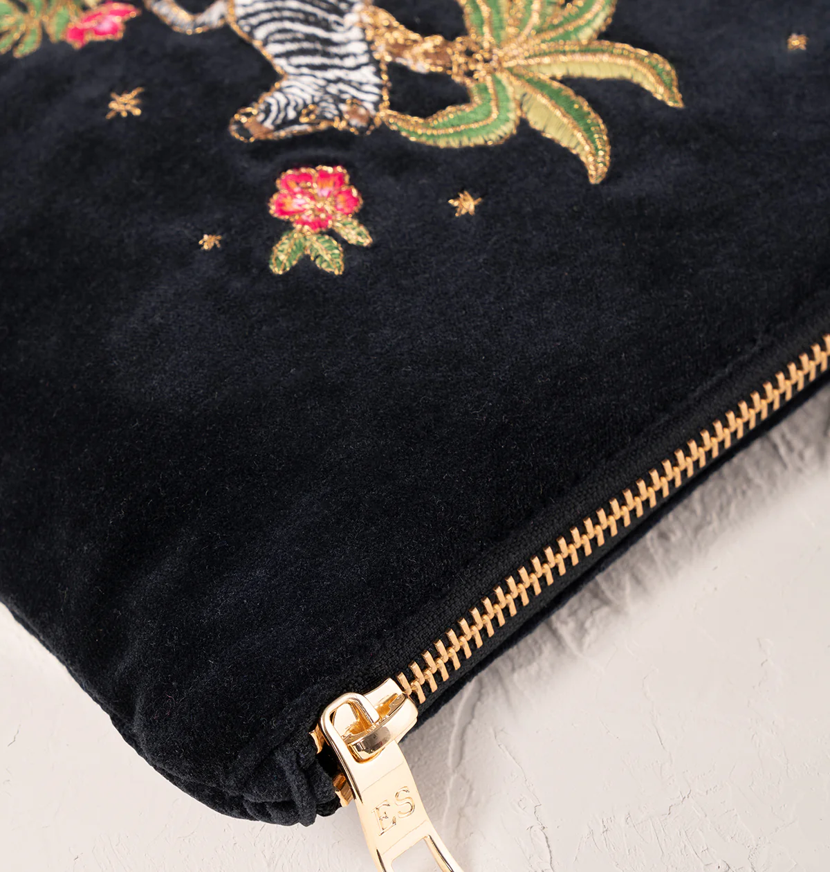 Wild Zebra Palm Mini Pouch - Image 3