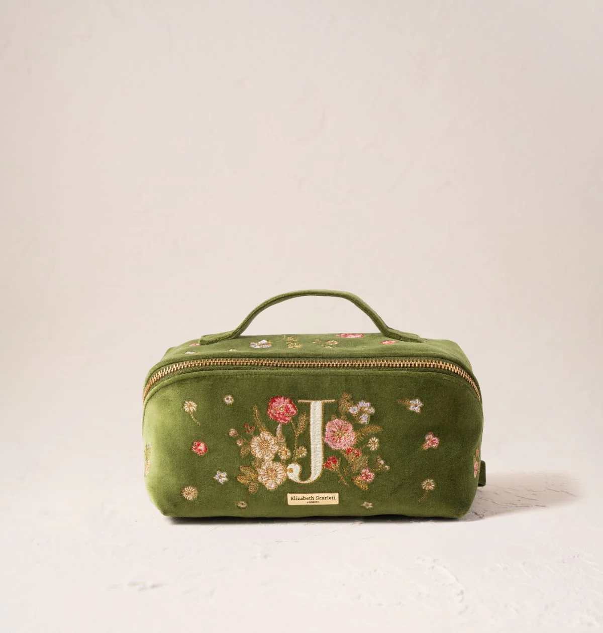 Wildflower Alphabet Open Flat Makeup Bag - Image 10