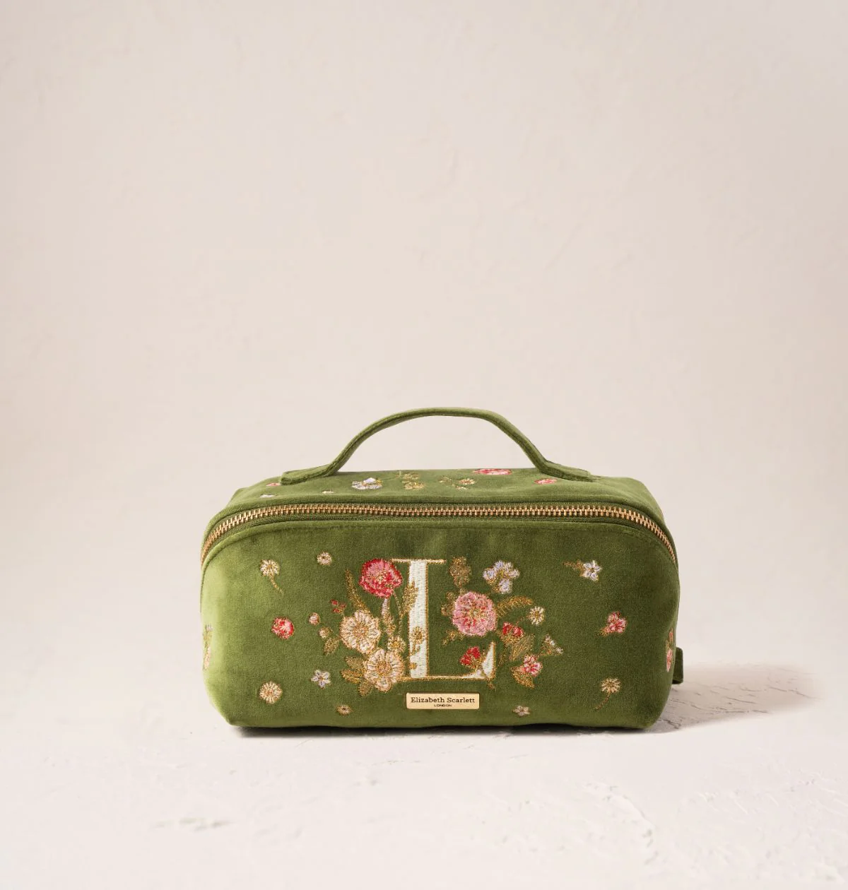 Wildflower Alphabet Open Flat Makeup Bag - Image 12