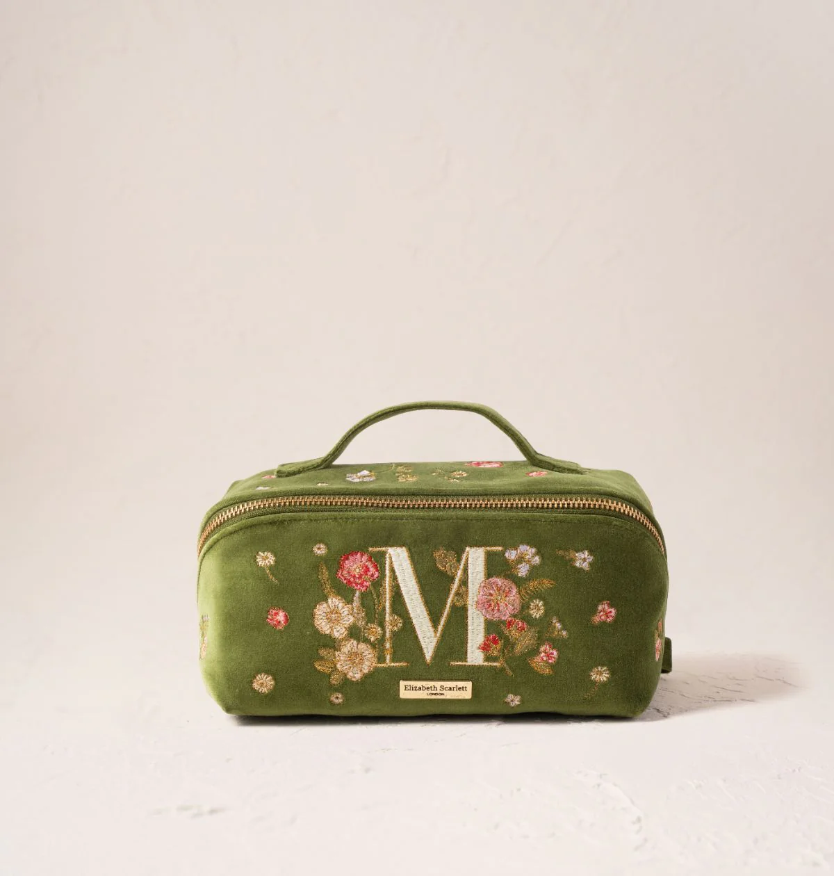 Wildflower Alphabet Open Flat Makeup Bag - Image 13