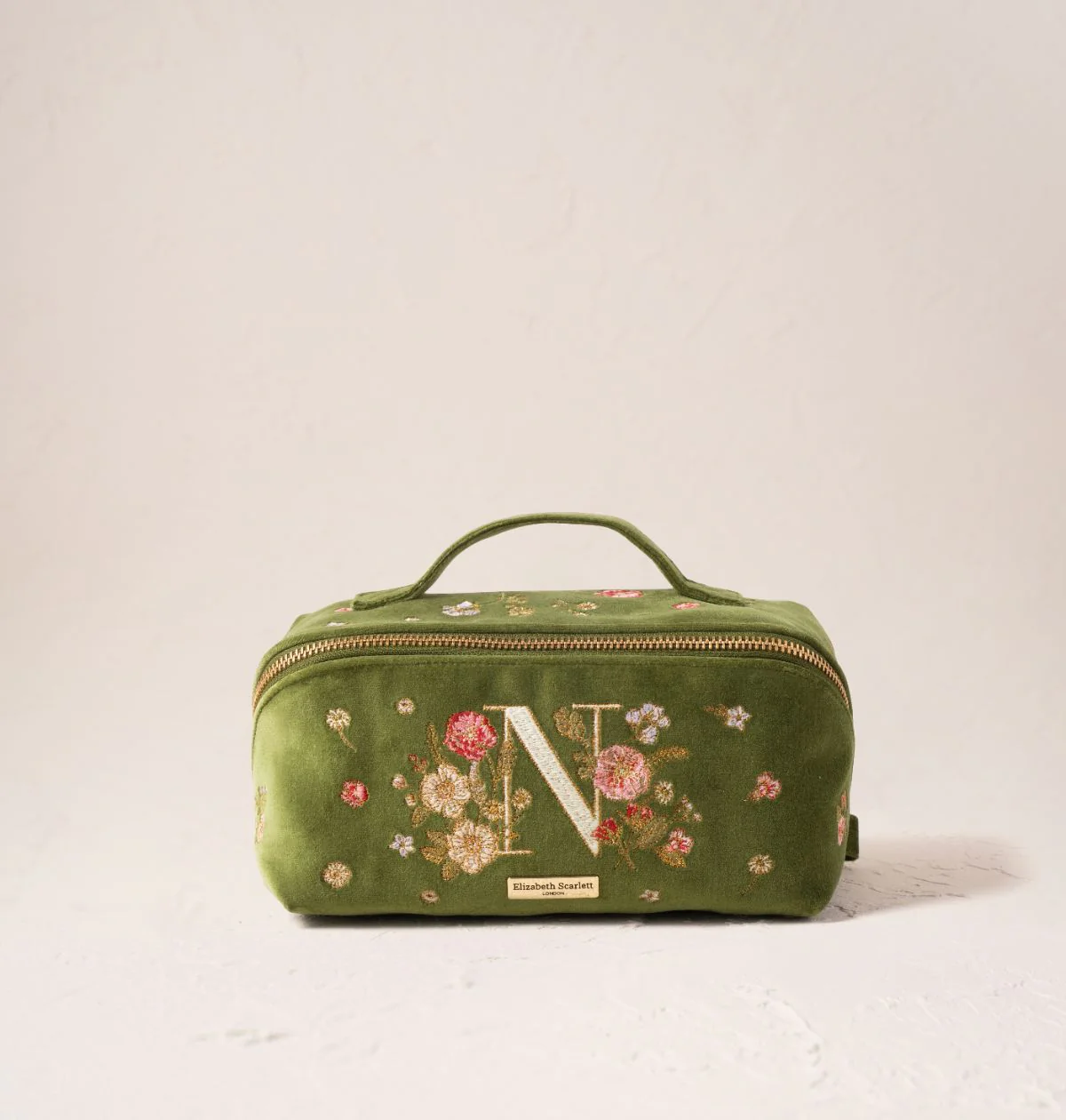 Wildflower Alphabet Open Flat Makeup Bag - Image 14