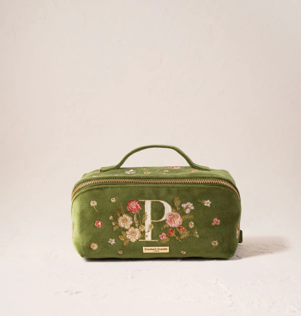 Wildflower Alphabet Open Flat Makeup Bag - Image 16