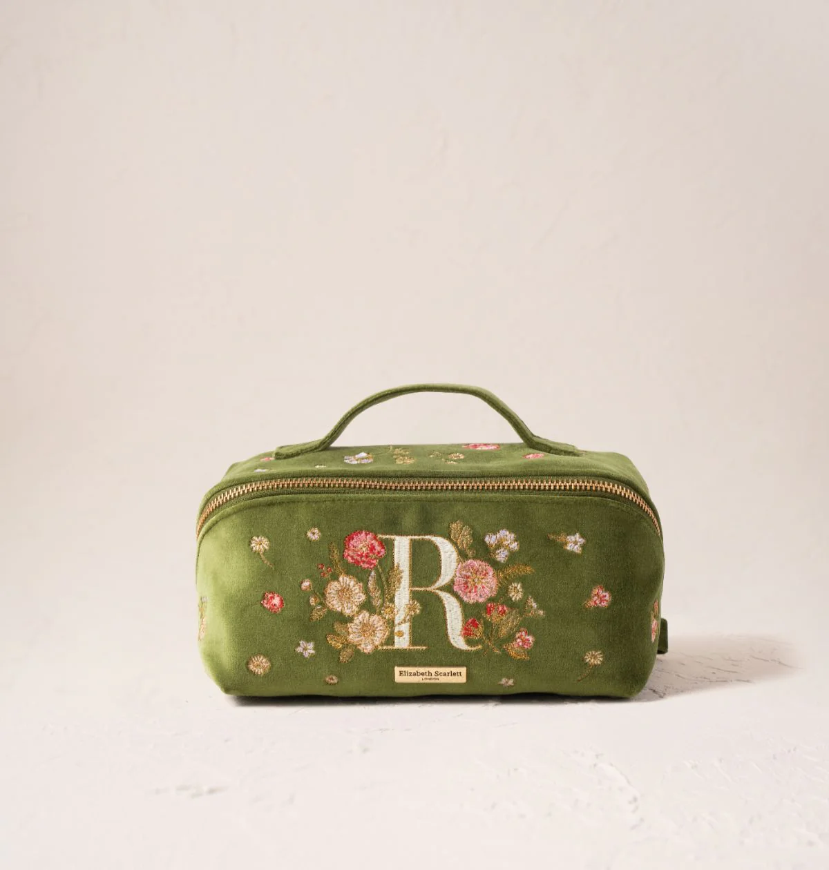 Wildflower Alphabet Open Flat Makeup Bag - Image 17