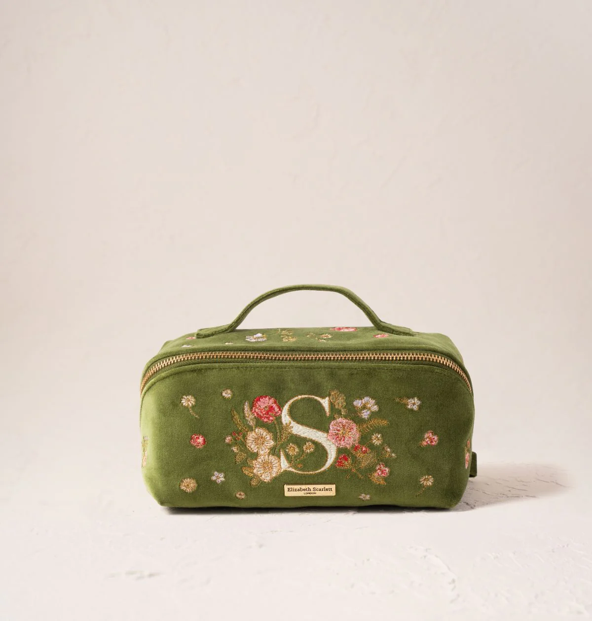 Wildflower Alphabet Open Flat Makeup Bag - Image 18
