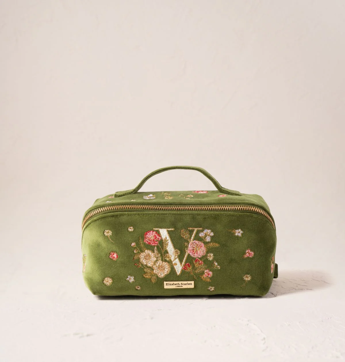 Wildflower Alphabet Open Flat Makeup Bag - Image 20