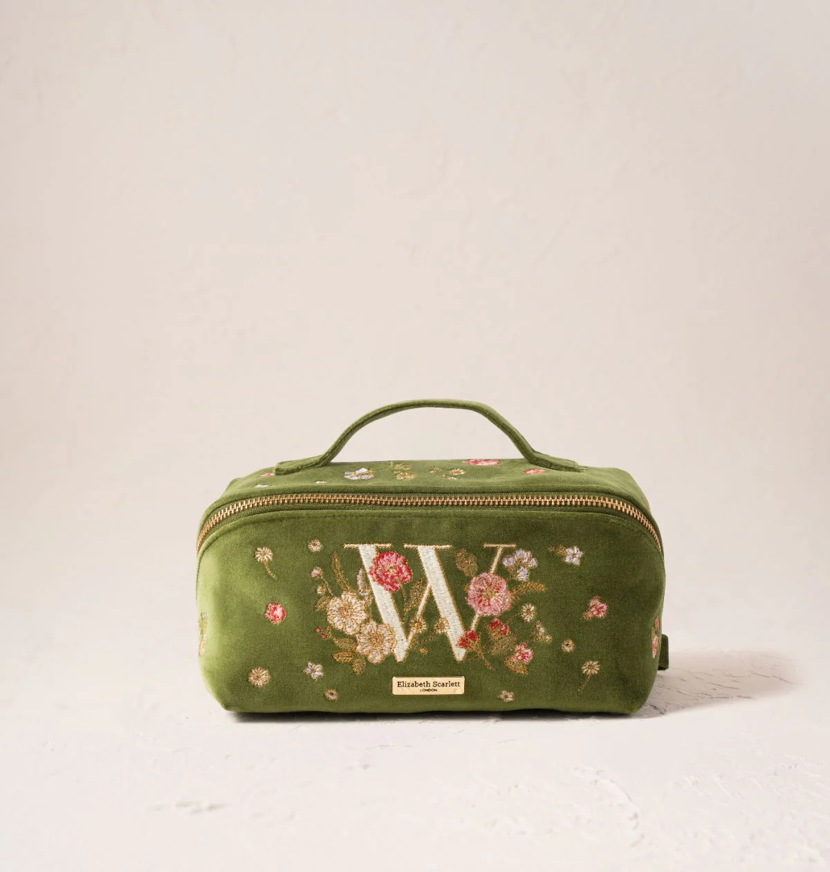 Wildflower Alphabet Open Flat Makeup Bag - Image 21