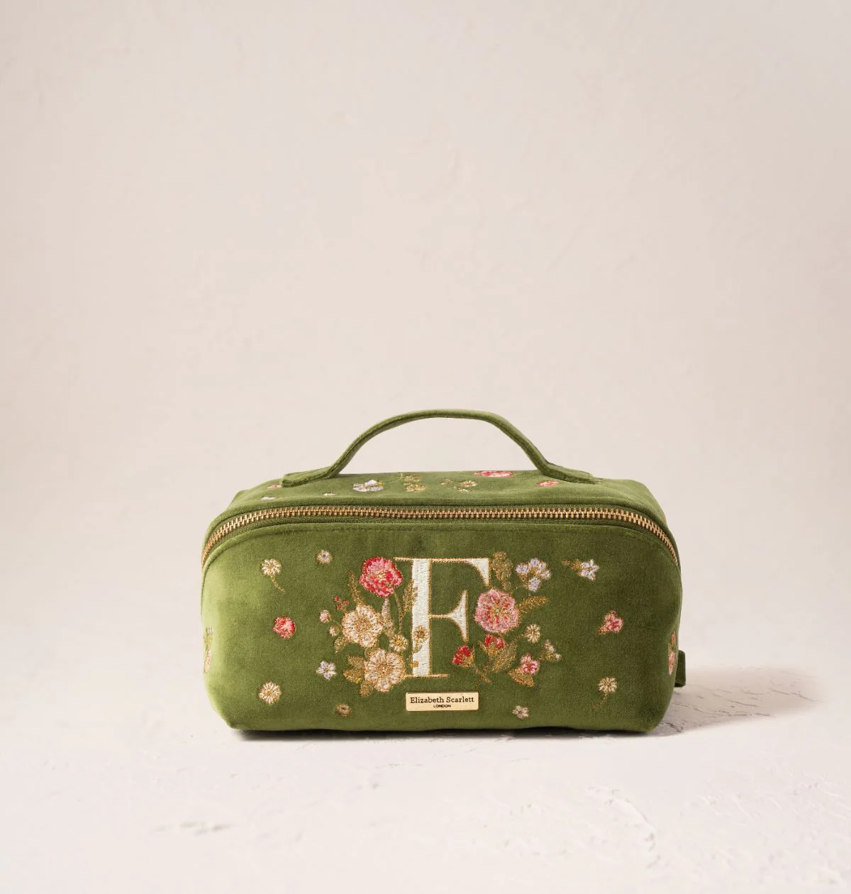 Wildflower Alphabet Open Flat Makeup Bag - Image 6